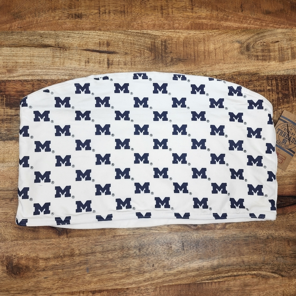 Univ of Michigan Crop Tube Top